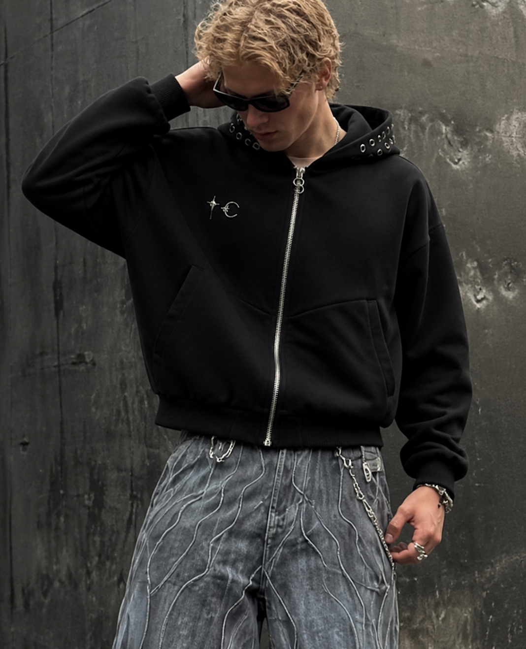 UNSEEN-Studios Anonymous Full Zip Hoodie