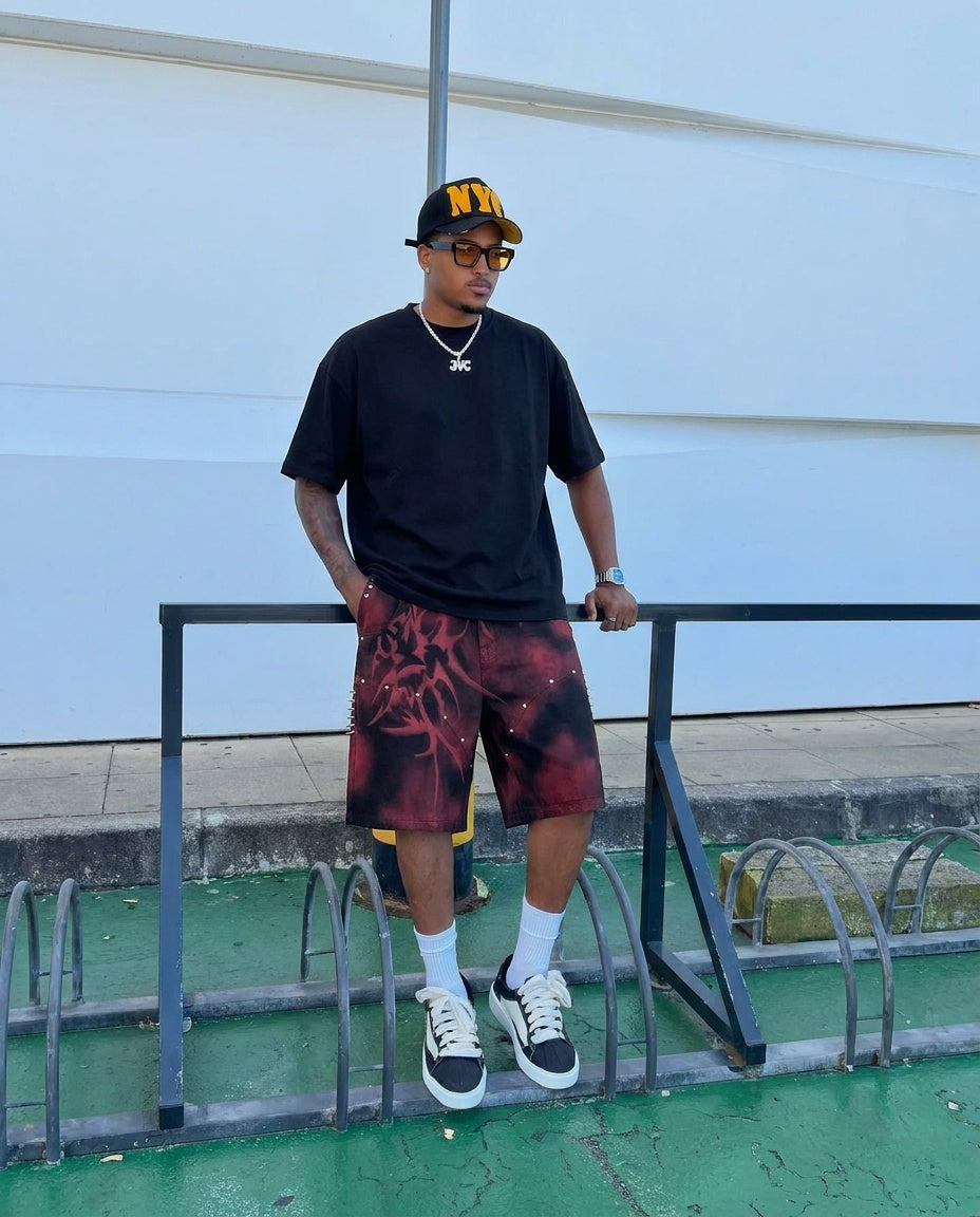 UNSEEN x ATSF30 Cyber Biker Shorts