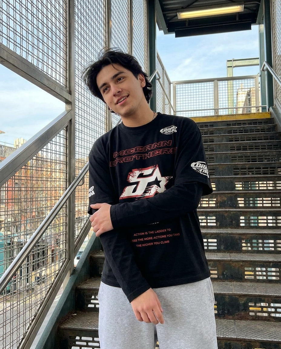 UNSEEN-Studios Layered Racer Longsleeve