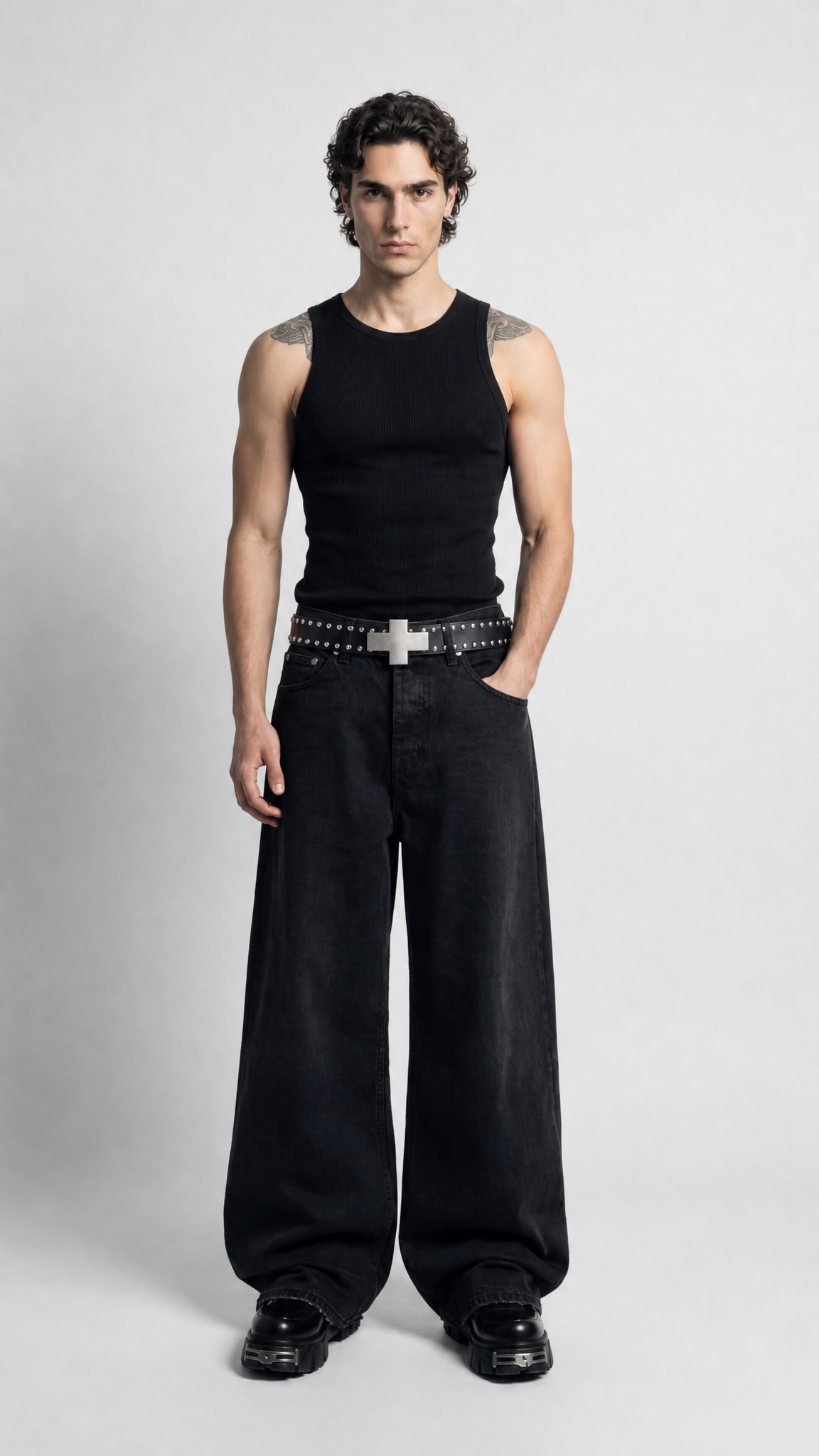 UNSEEN-Studios Cross Stud Belt