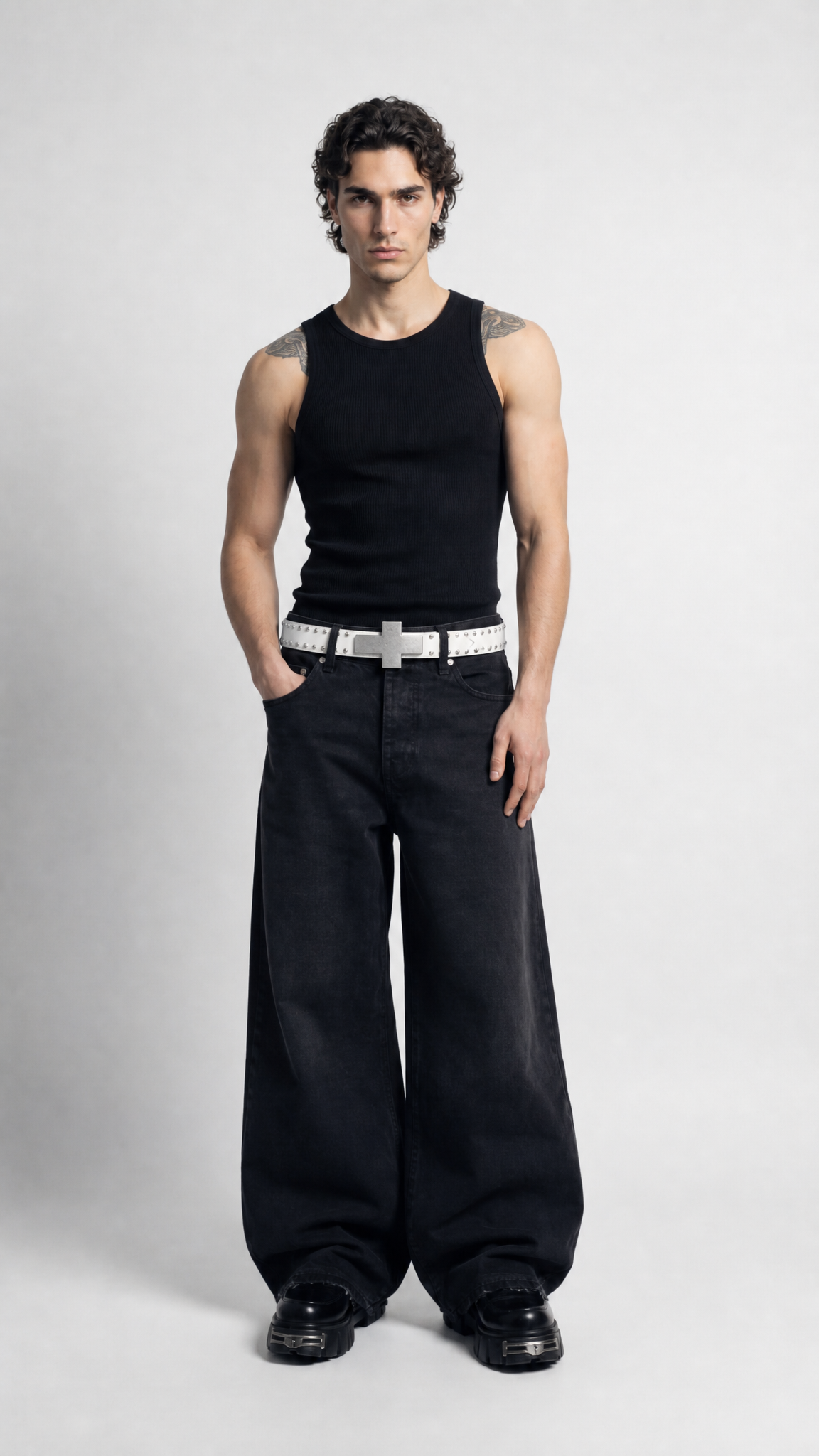 UNSEEN-Studios Cross Stud Belt