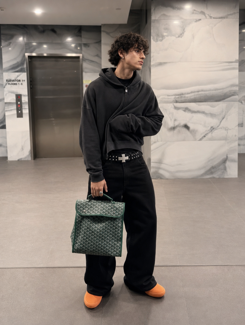 UNSEEN-Studios Cross Stud Belt