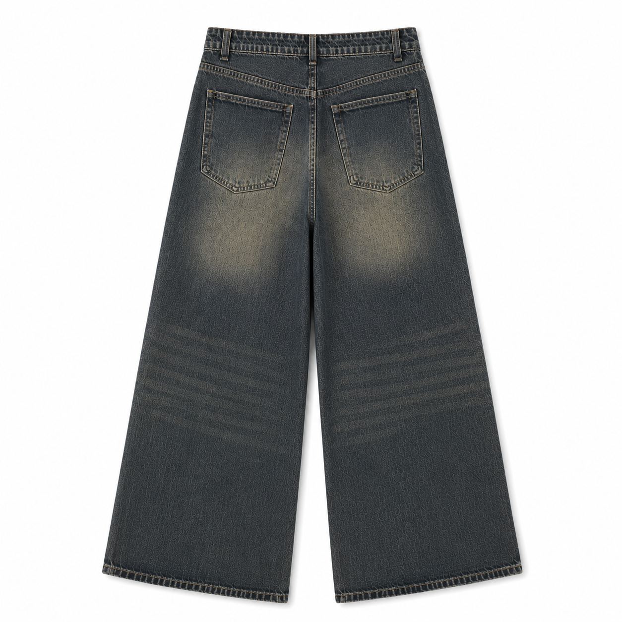 UNSEEN-Studios Faded Loose Jeans