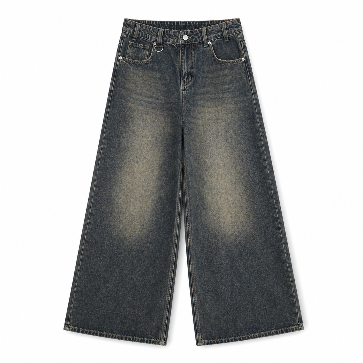 UNSEEN-Studios Faded Loose Jeans