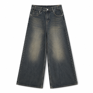 UNSEEN-Studios Faded Loose Jeans
