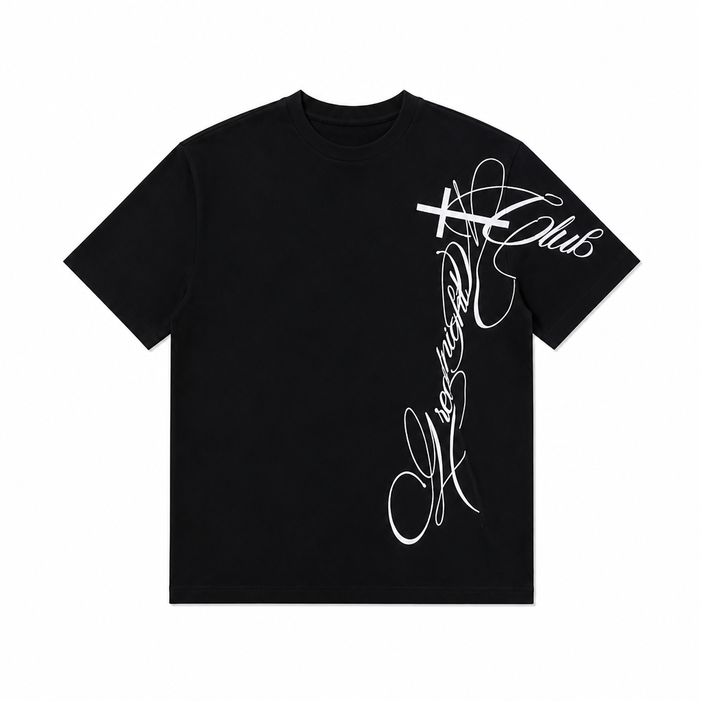 UNSEEN-Studios Script Cross Tee