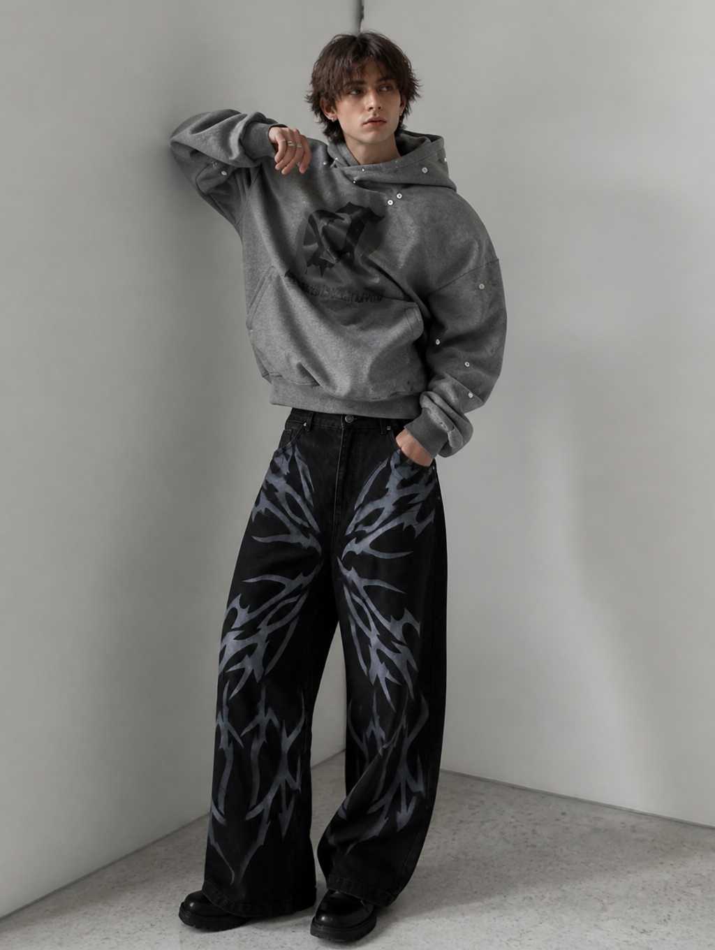 UNSEEN-Studios Butterfly Baggy Pants