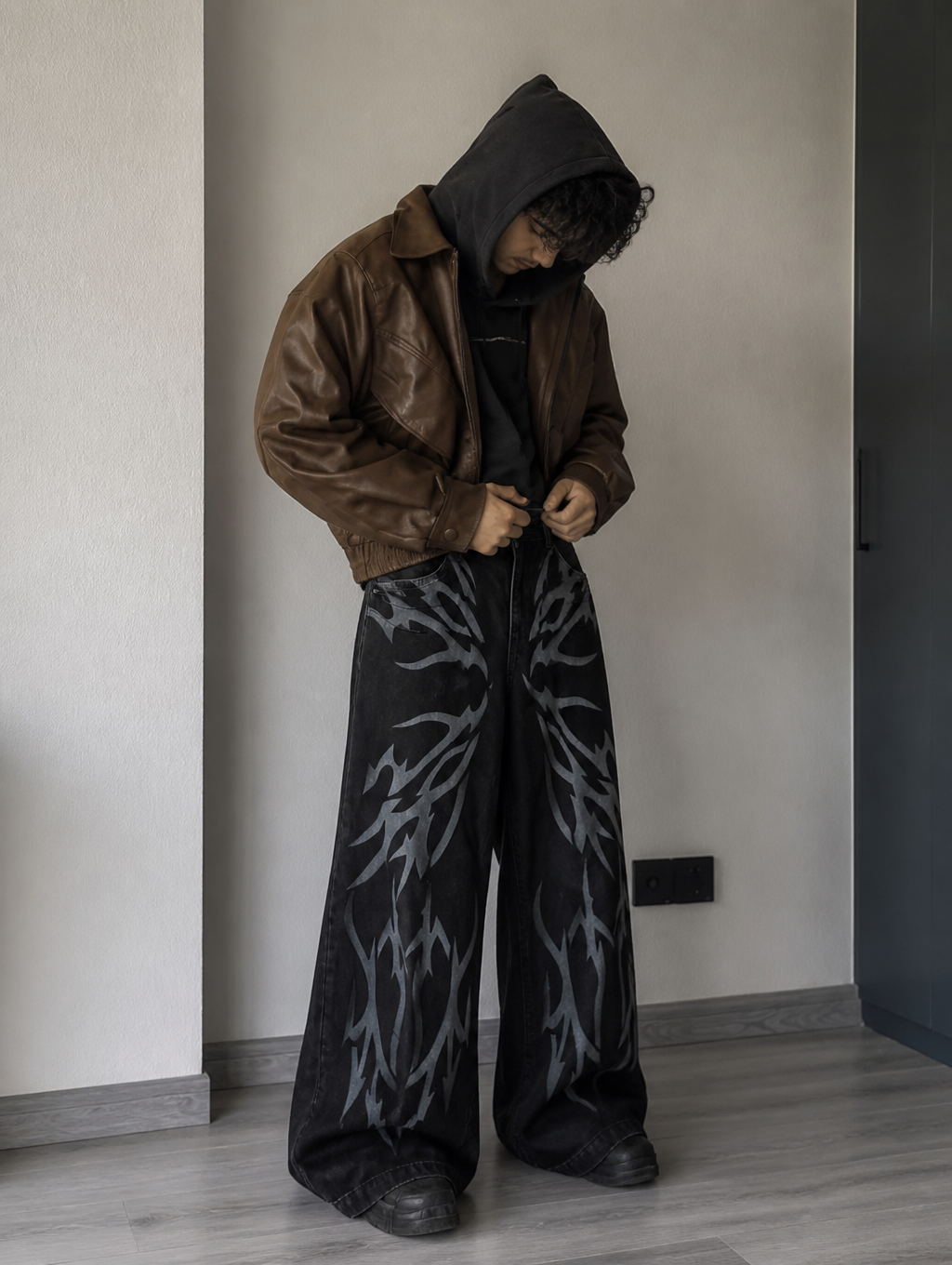 UNSEEN-Studios Butterfly Baggy Pants