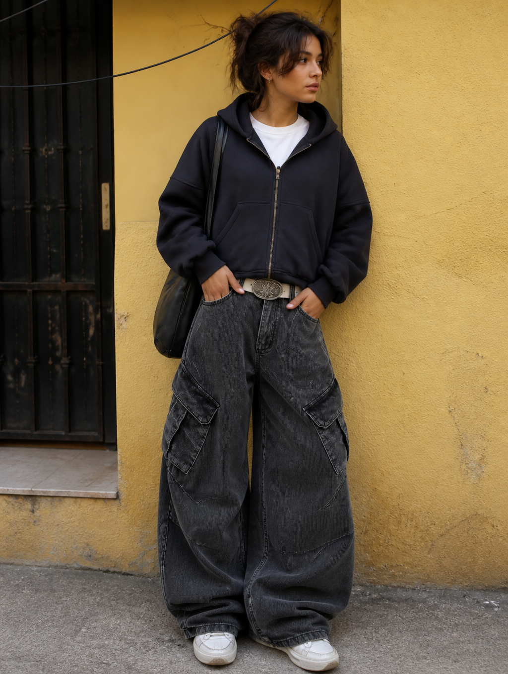 UNSEEN-Studios Dustfall Wide Leg Cargo Pants