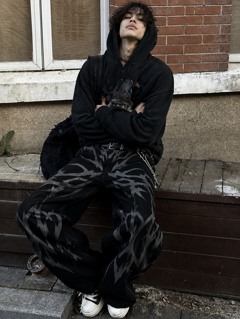 UNSEEN-Studios Butterfly Baggy Pants