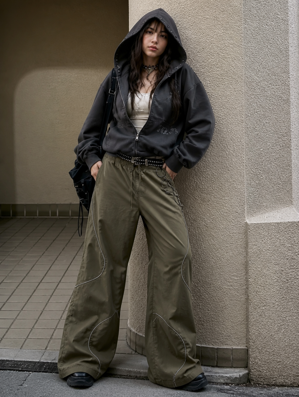 UNSEEN-Studios Lightstrike Baggy Track Pants