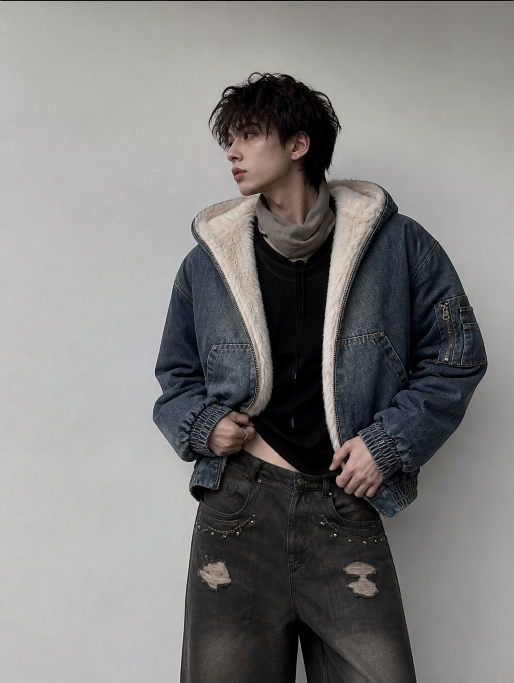 UNSEEN-Studios Glacier Denim Jacket