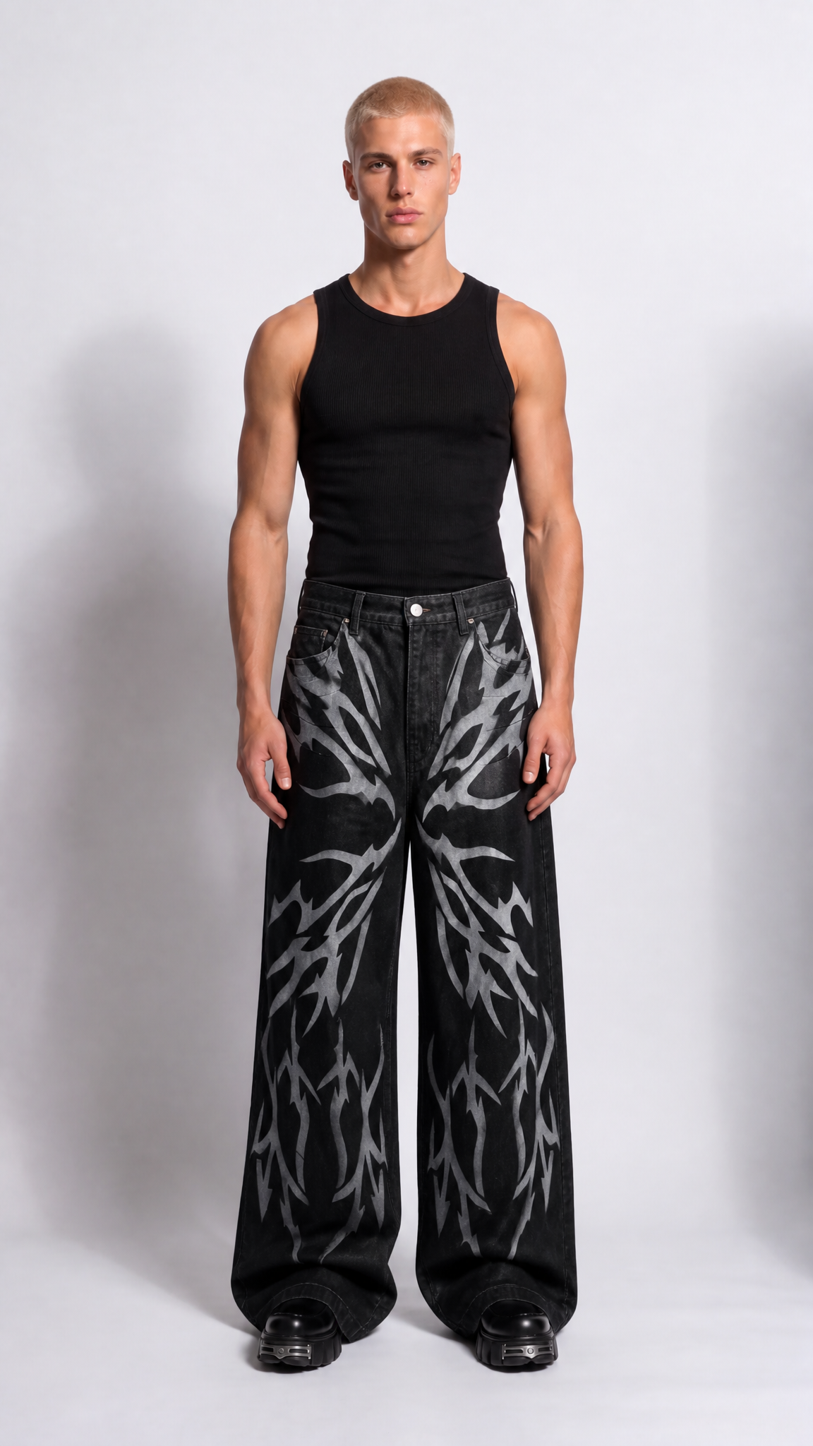 UNSEEN-Studios Butterfly Baggy Pants