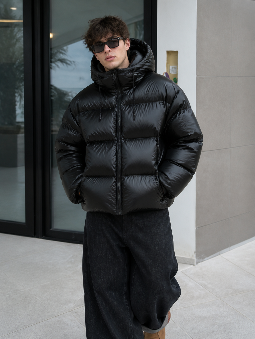 UNSEEN-Studios Frostbite Puffer Down Jacket