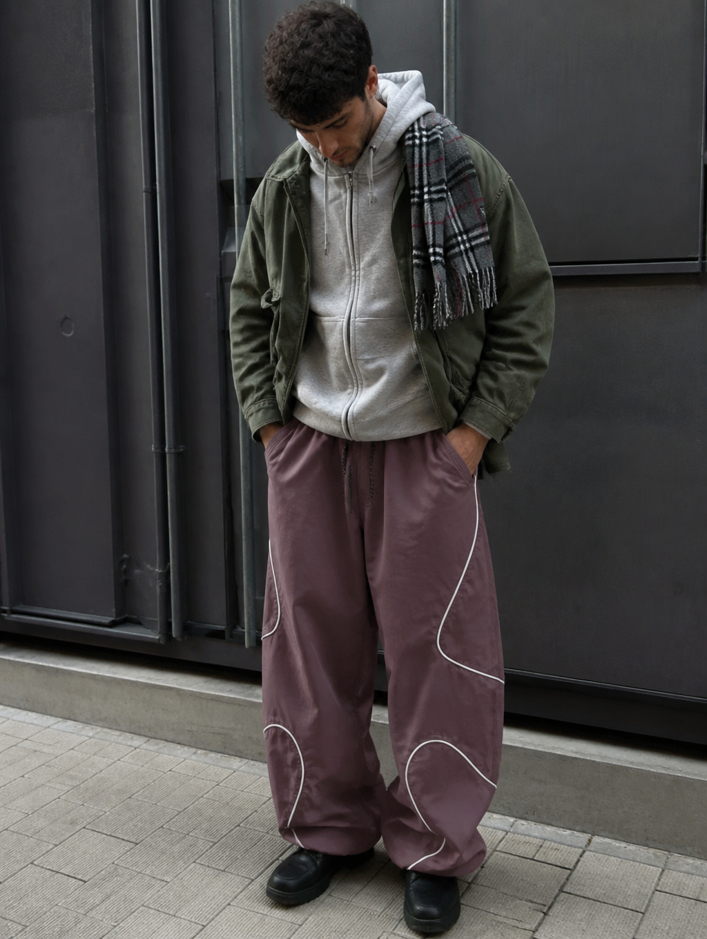 UNSEEN-Studios Lightstrike Baggy Track Pants