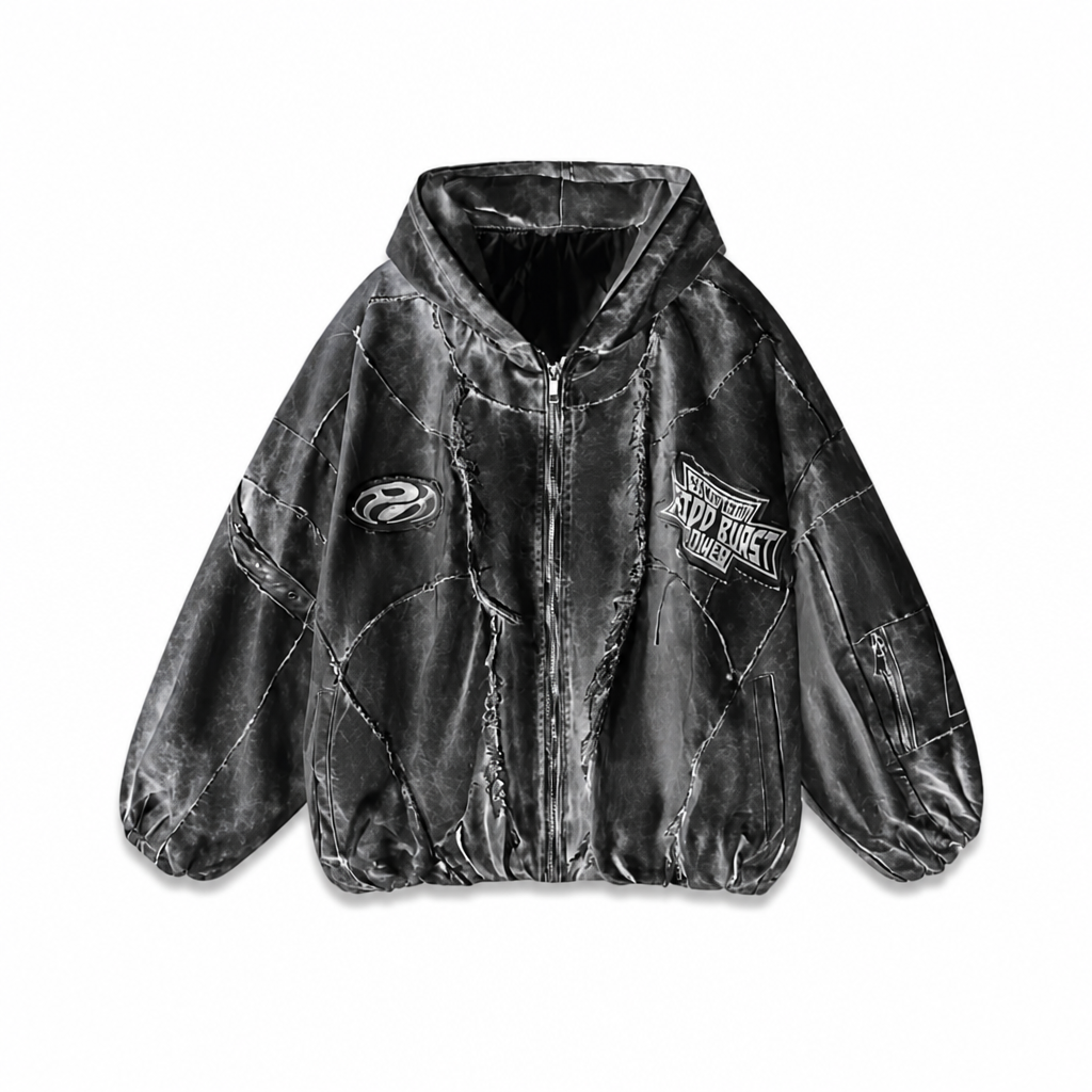 UNSEEN-Studios Ghost Signal Bomber Jacket