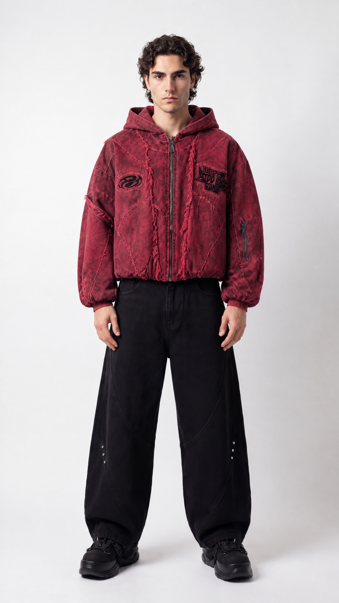 UNSEEN-Studios Ghost Signal Bomber Jacket