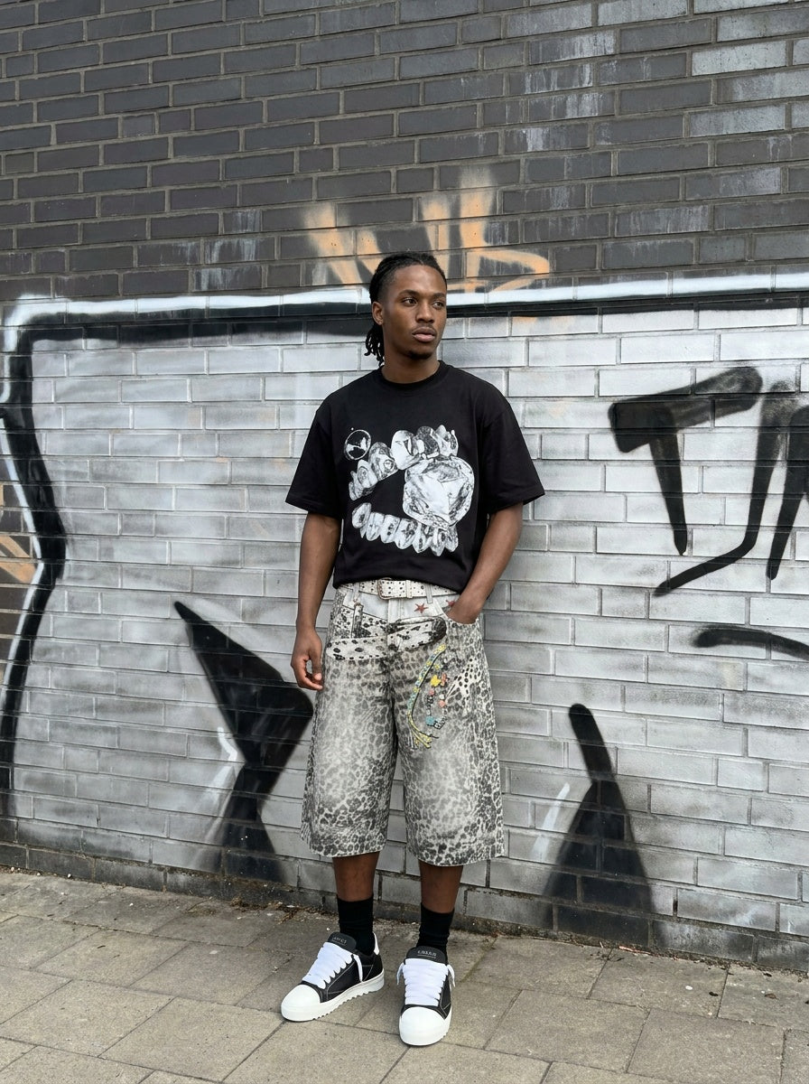 UNSEEN-Studios Leo Y2K Jorts