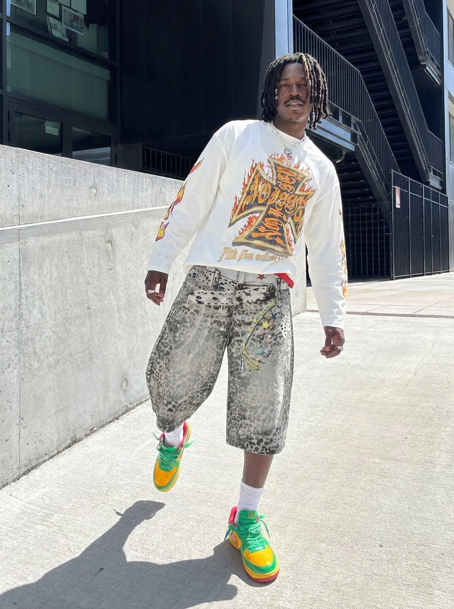 UNSEEN-Studios Leo Y2K Jorts