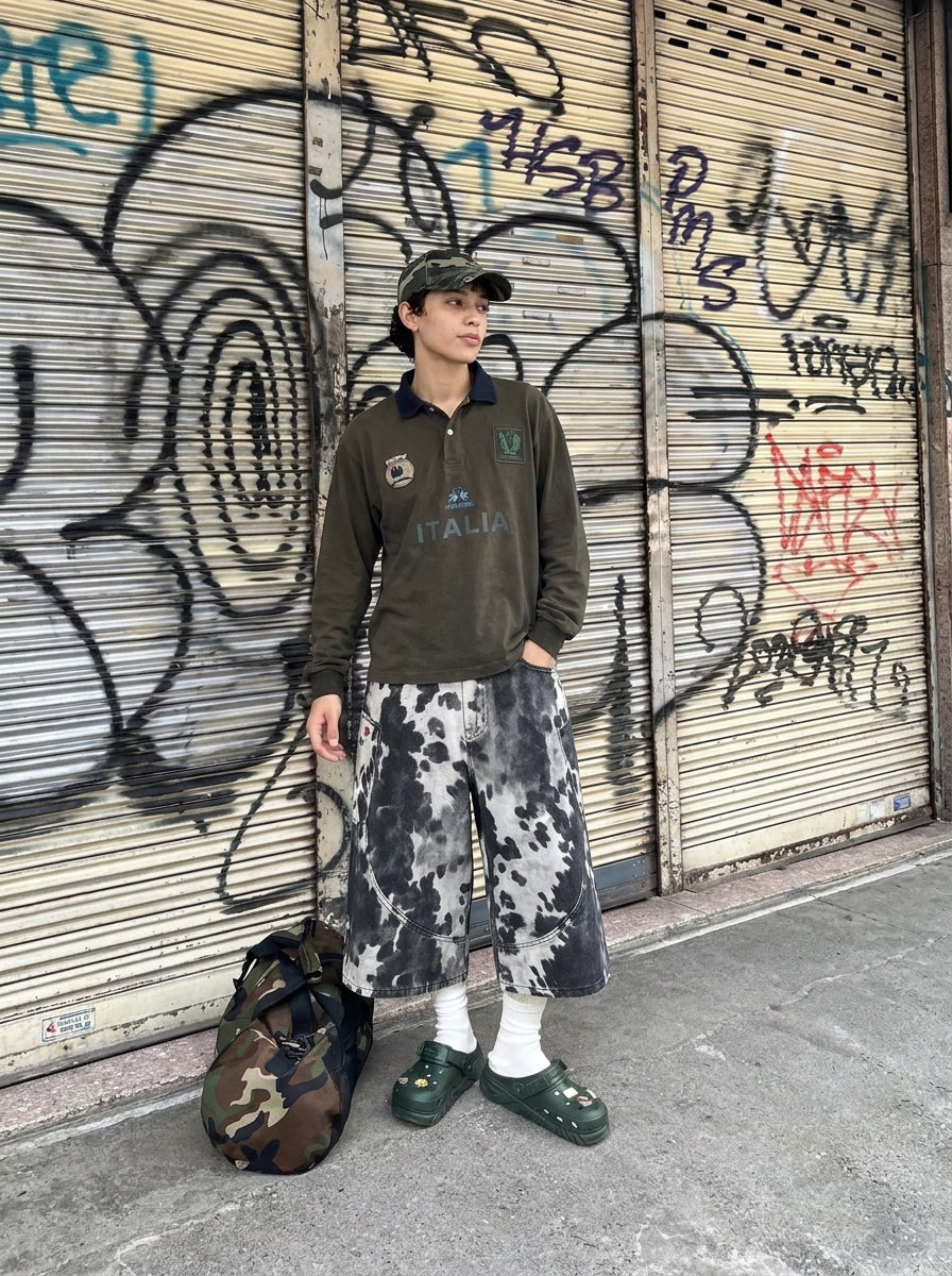 UNSEEN-Studios Cowhide Jorts