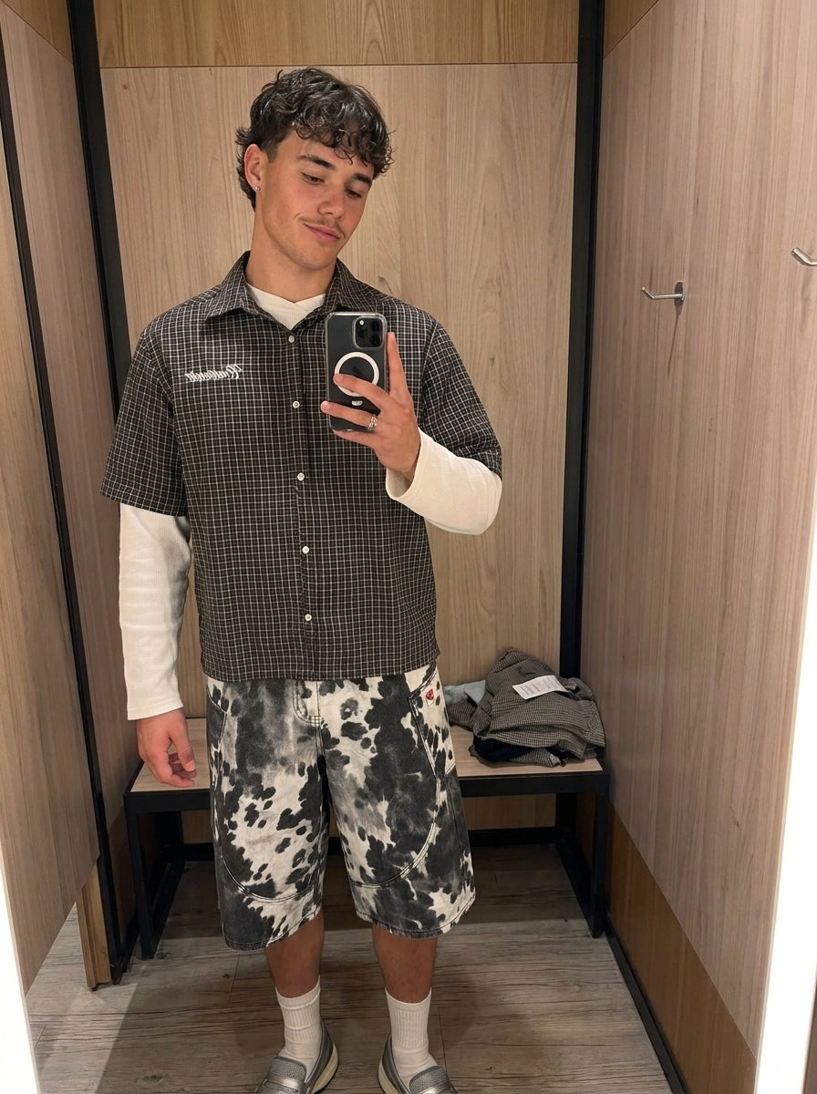 UNSEEN-Studios Cowhide Jorts