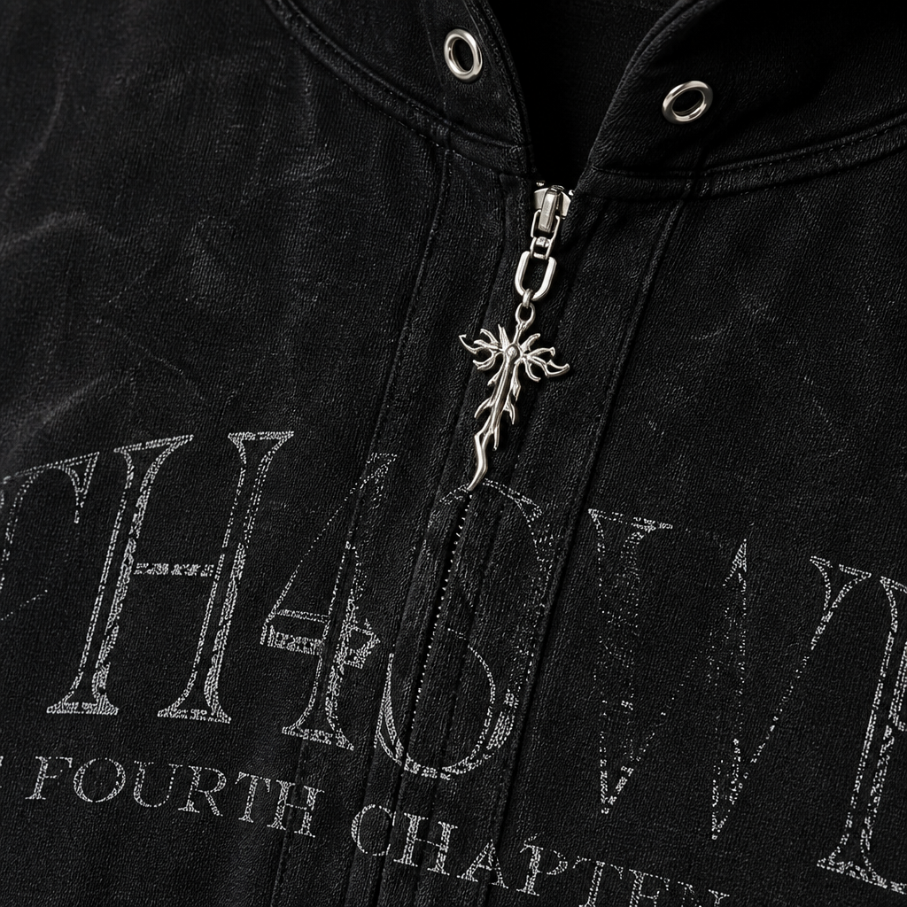 UNSEEN-Studios Midnight Stripe Zip Hoodie