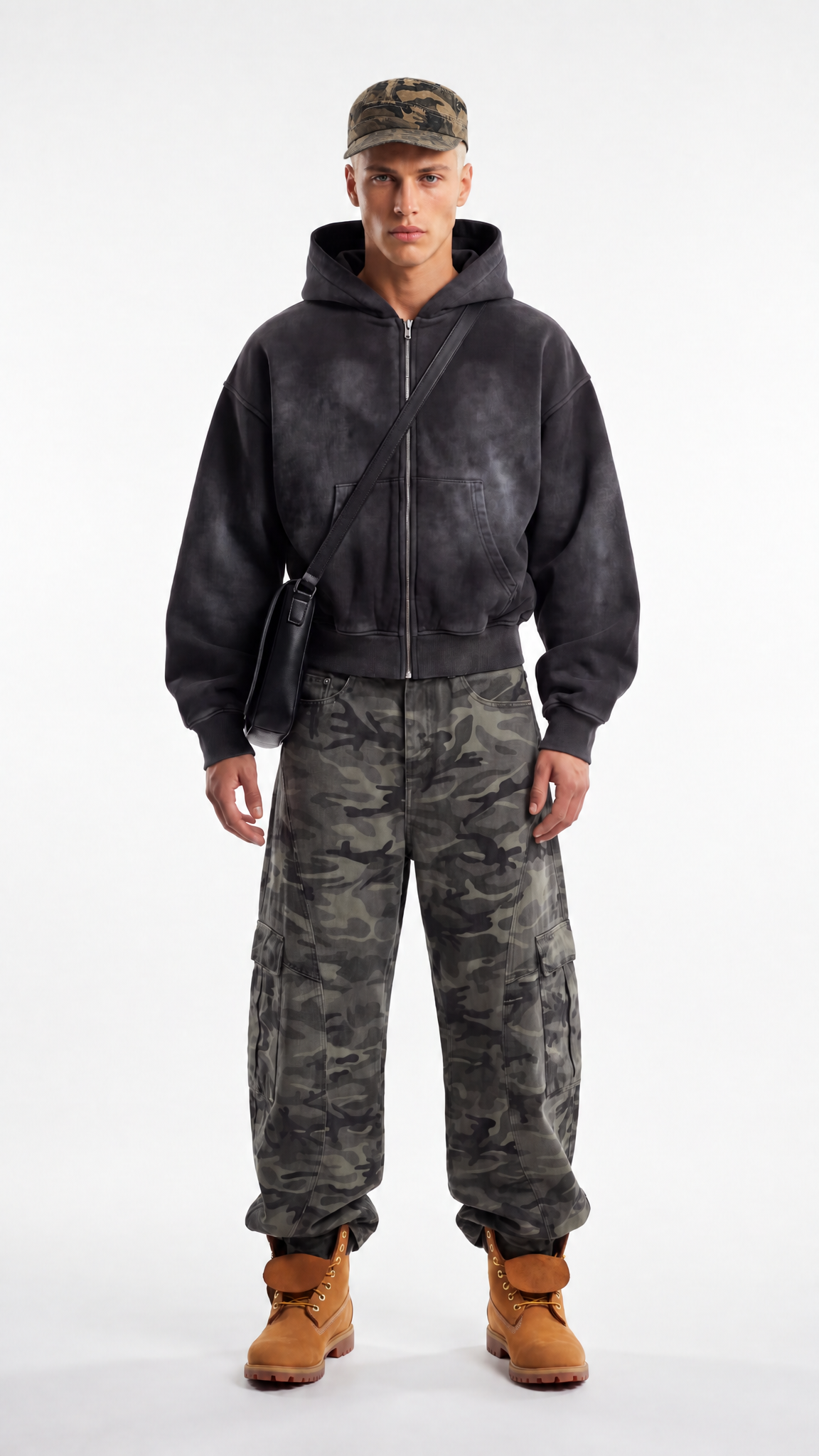 UNSEEN-Studios Square Hunter Camo Cap