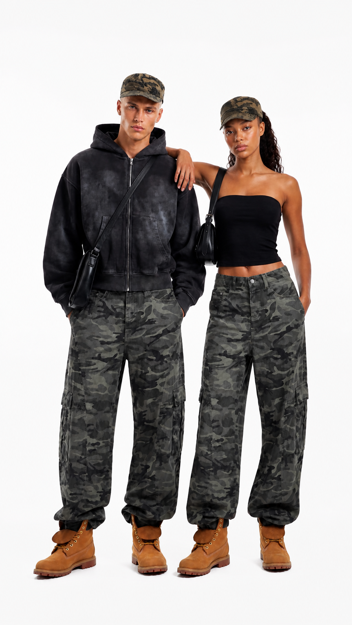 UNSEEN-Studios Square Hunter Camo Cap