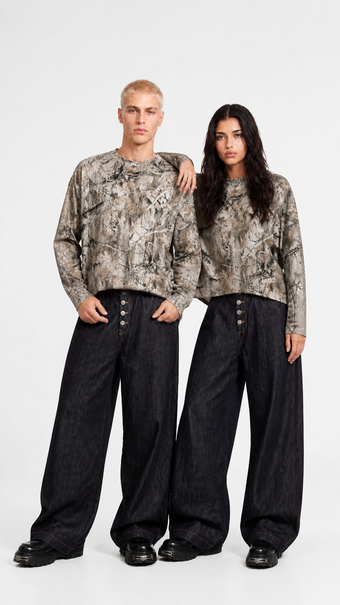 UNSEEN-Studios Forest Camo Sweater