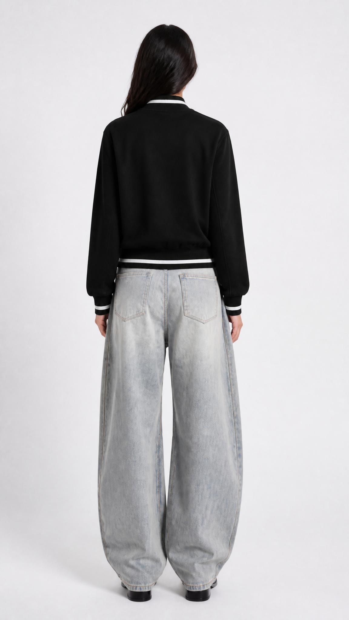UNSEEN-Studios Flut Cropped Zip-Jacke