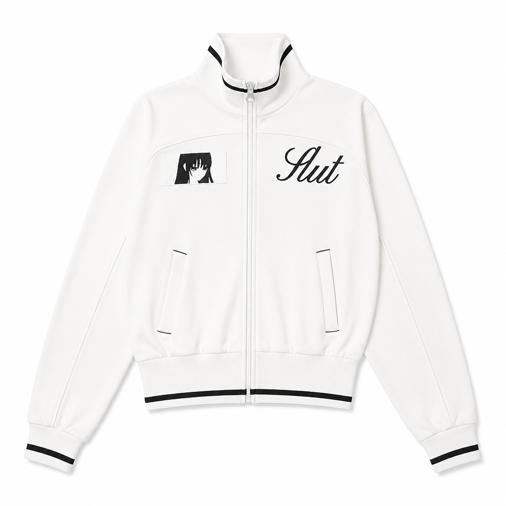 UNSEEN-Studios Flut Cropped Zip-Jacke