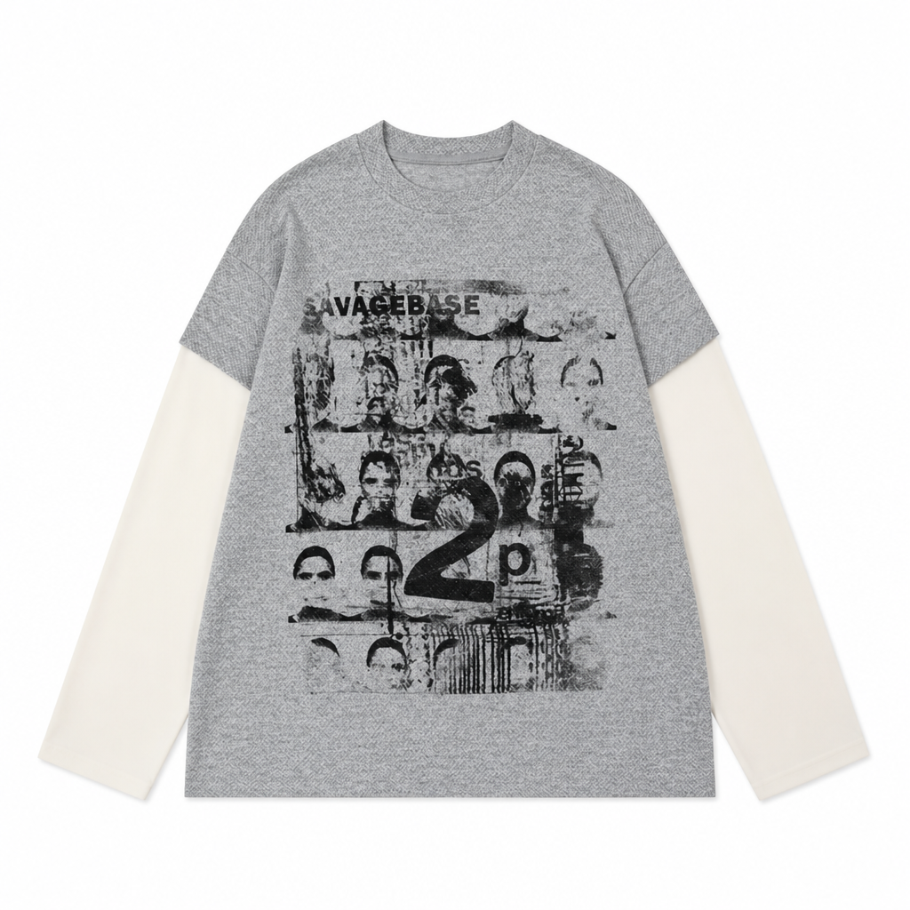 UNSEEN-Studios Lost Personality Layered Longsleeve