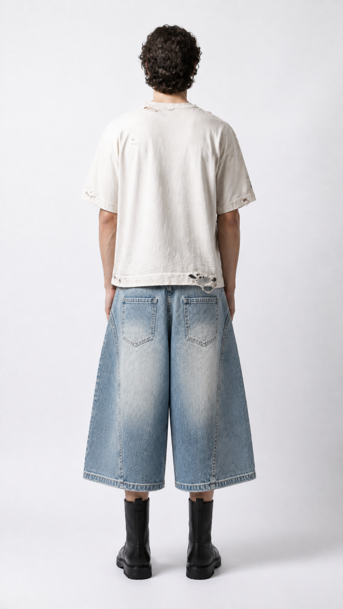 UNSEEN-Studios Vertex Denim Shorts