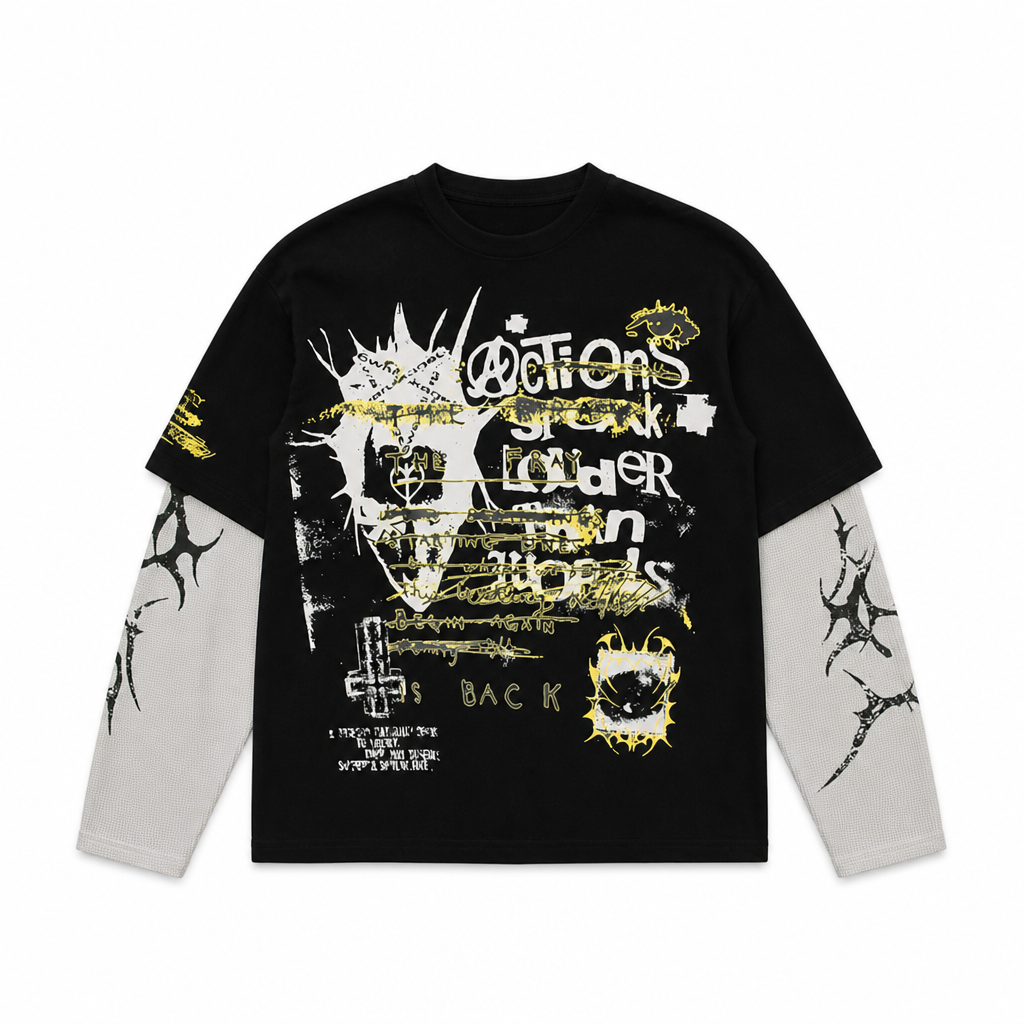 UNSEEN-Studios Phantom Layered Longsleeve