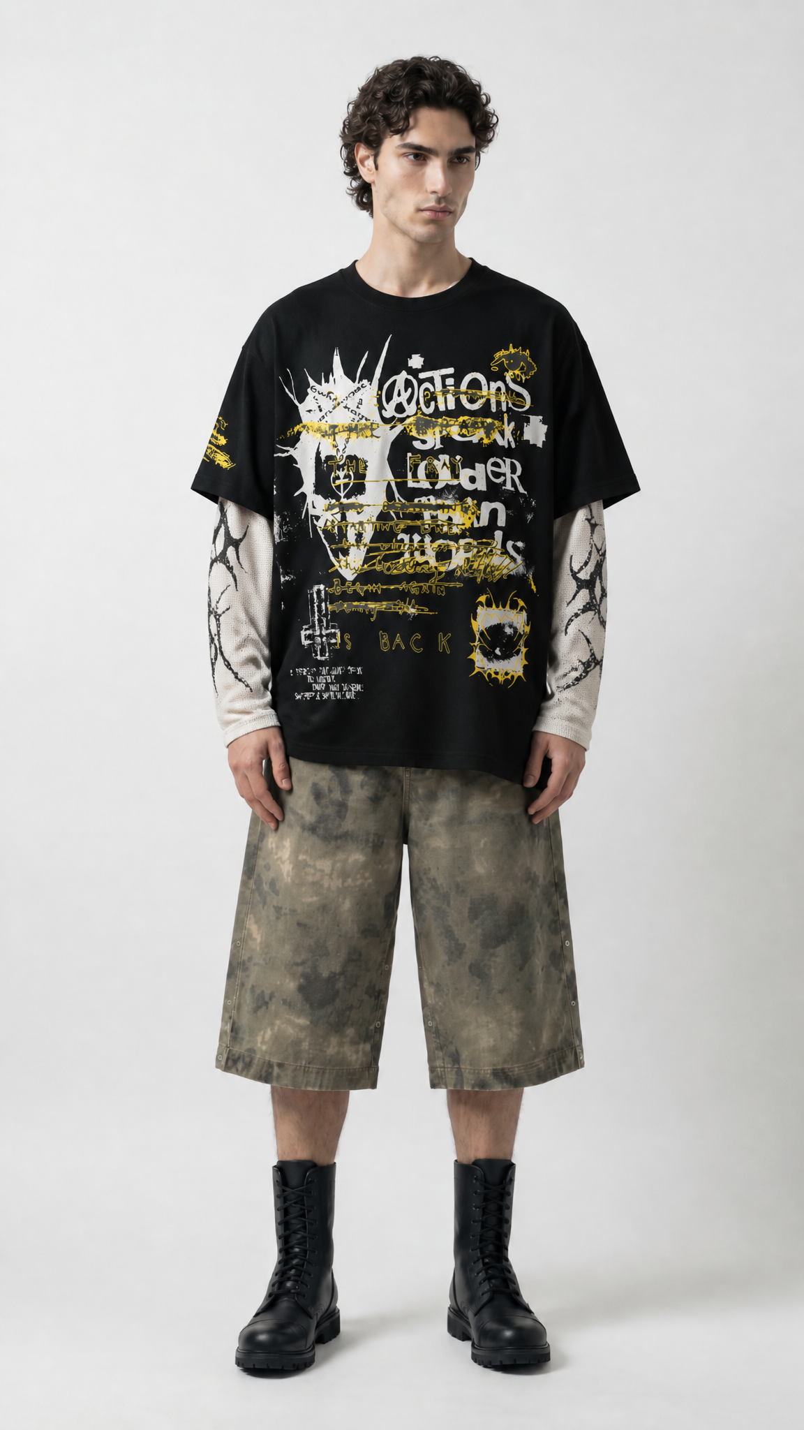 UNSEEN-Studios Phantom Layered Longsleeve