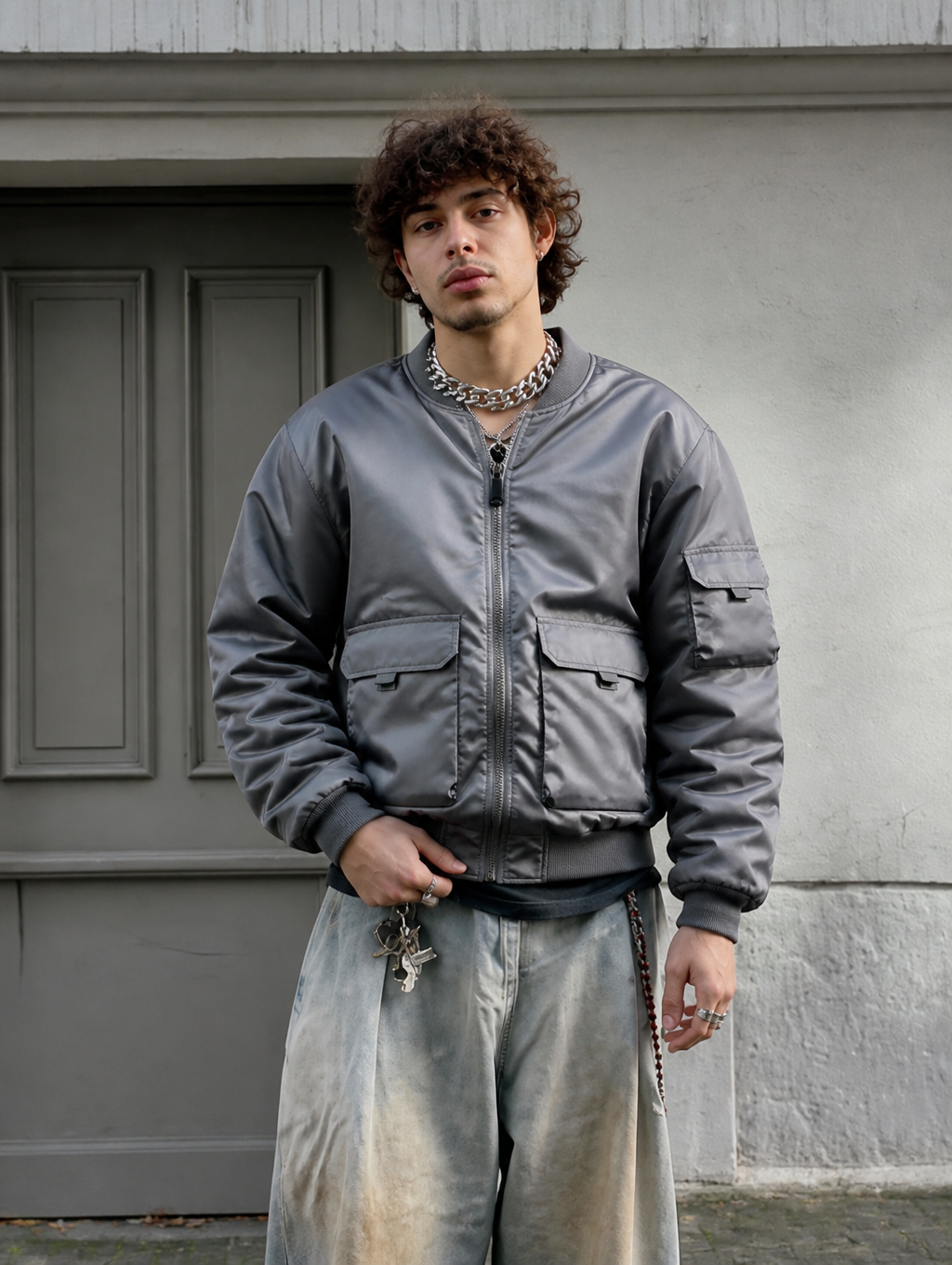 UNSEEN-Studios Squadron Bomber Jacket