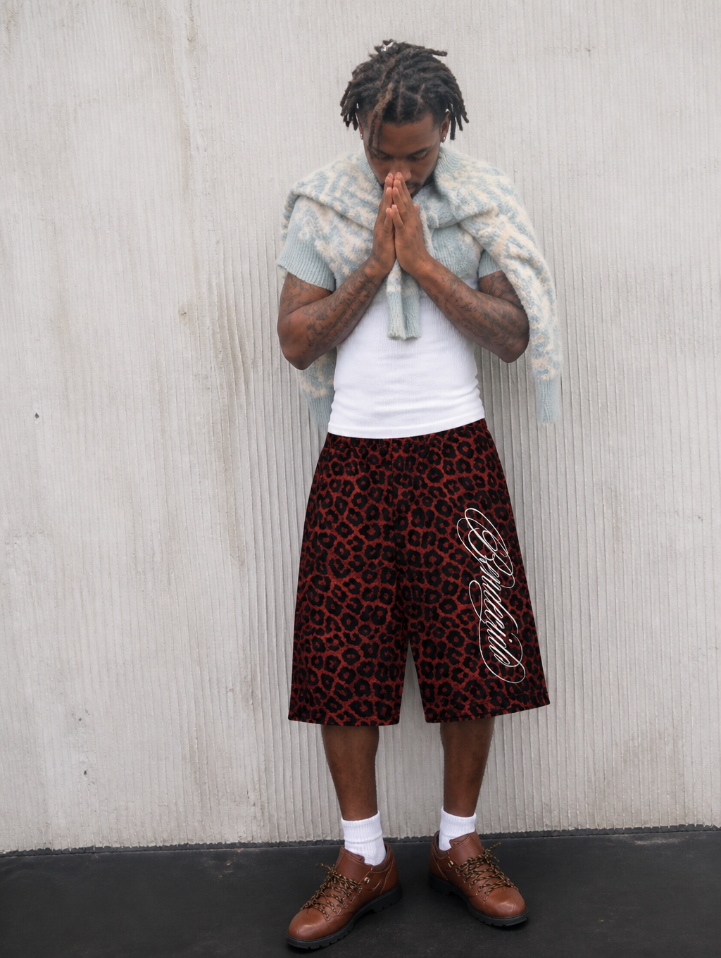 UNSEEN-Studios Savage Leopard Shorts