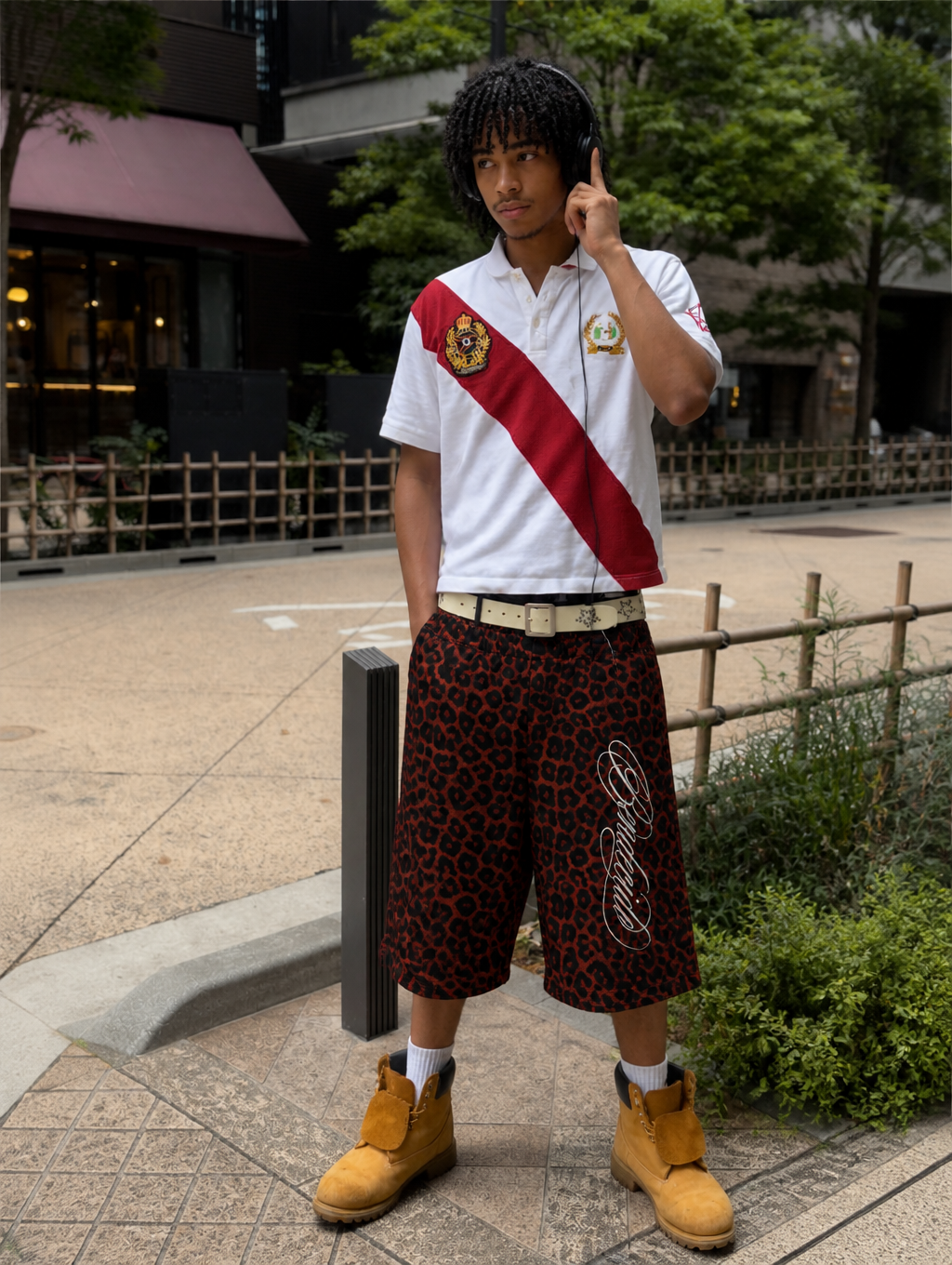 UNSEEN-Studios Savage Leopard Shorts