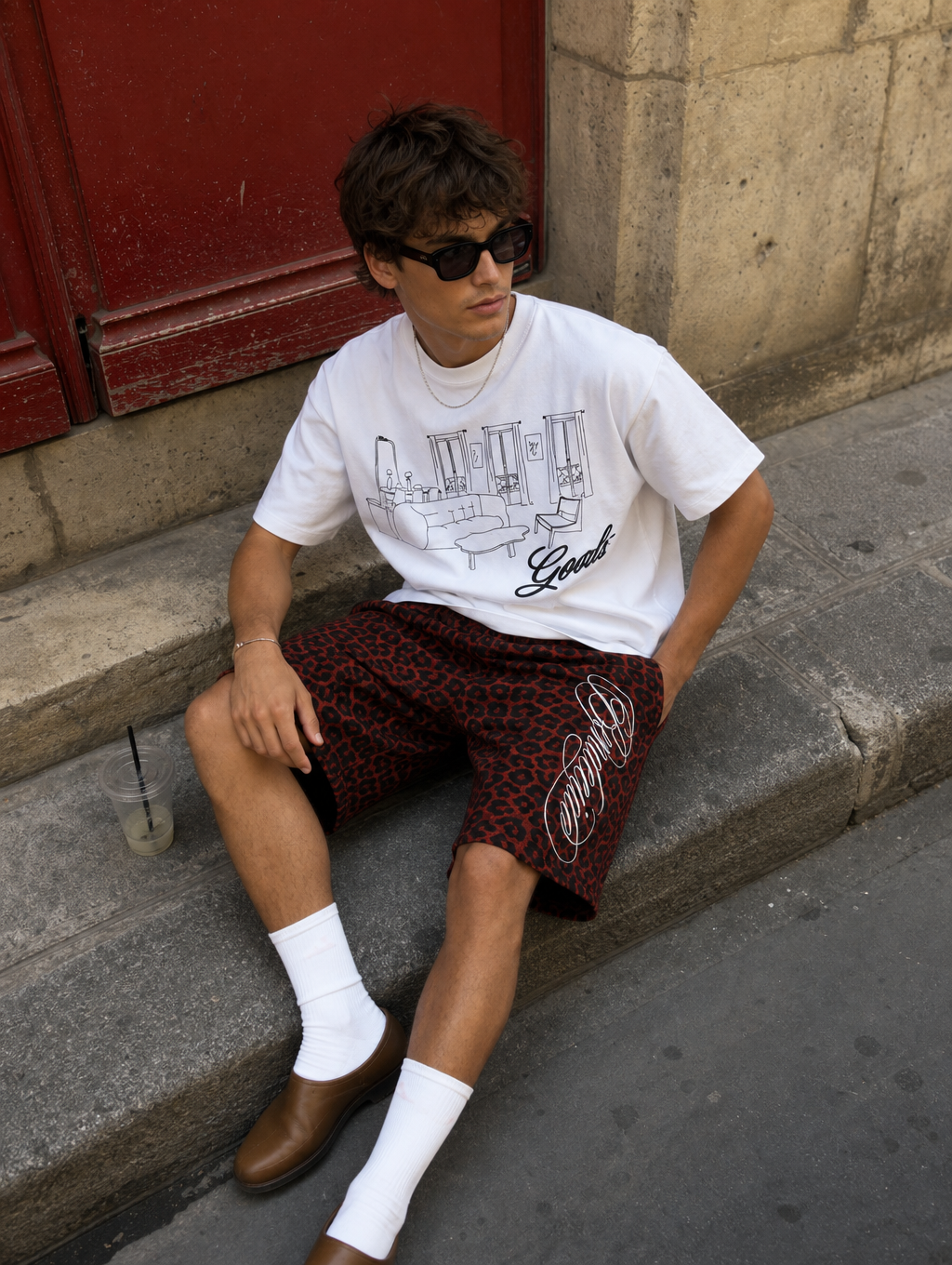 UNSEEN-Studios Savage Leopard Shorts