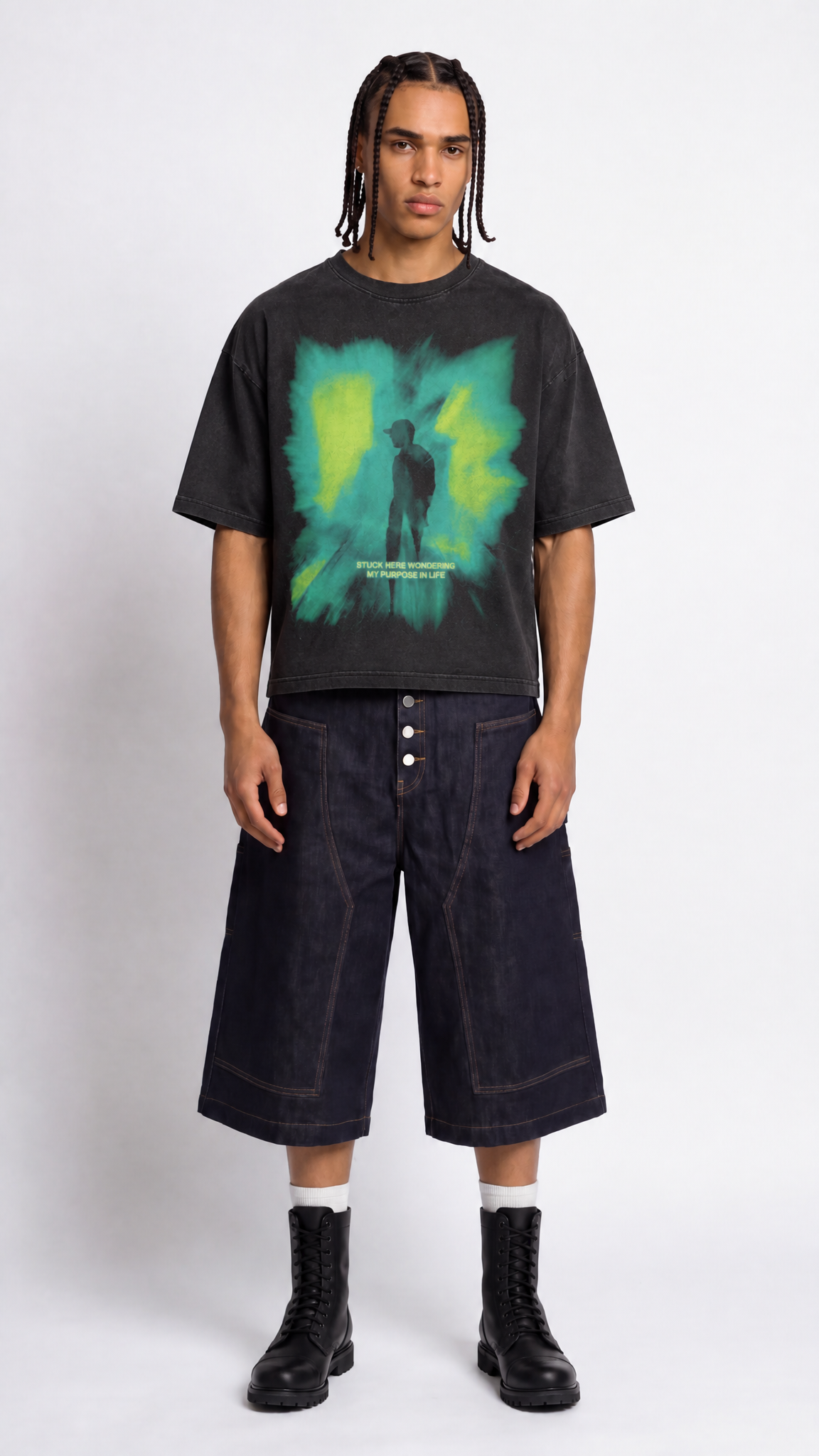 UNSEEN-Studios Lost Purpose Washed Tee