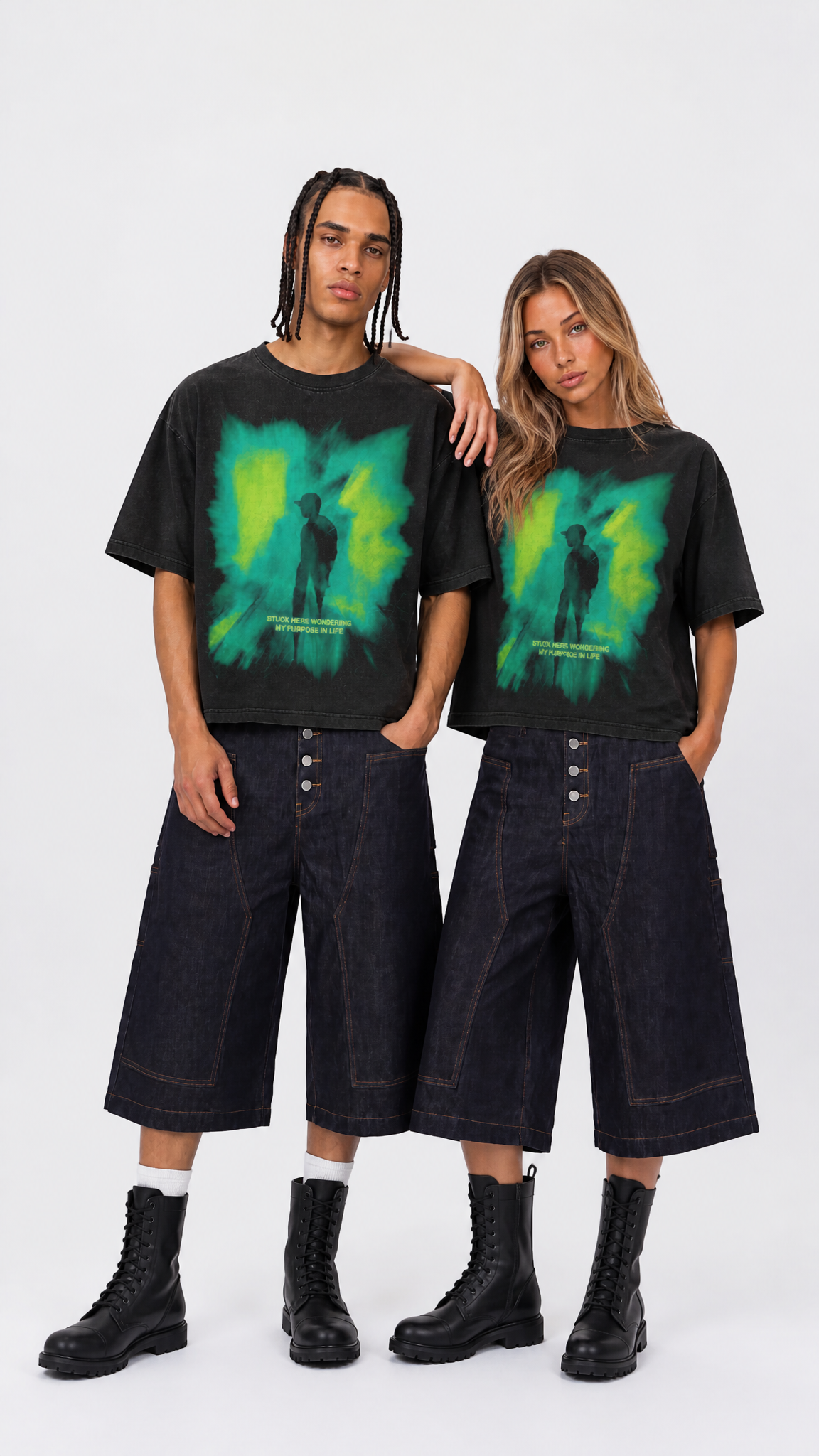 UNSEEN-Studios Lost Purpose Washed Tee