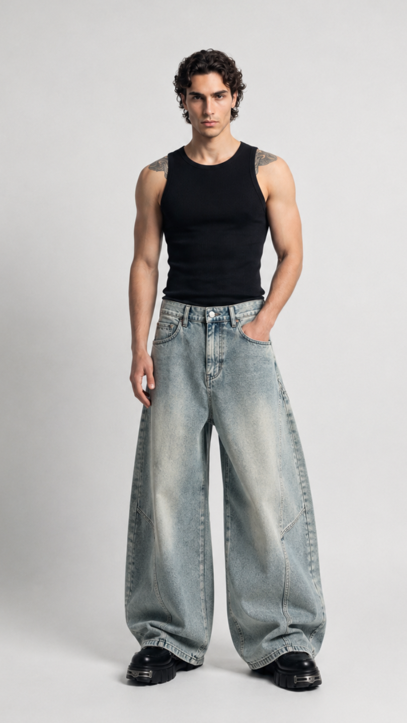 UNSEEN-Studios Wide Curve Denim