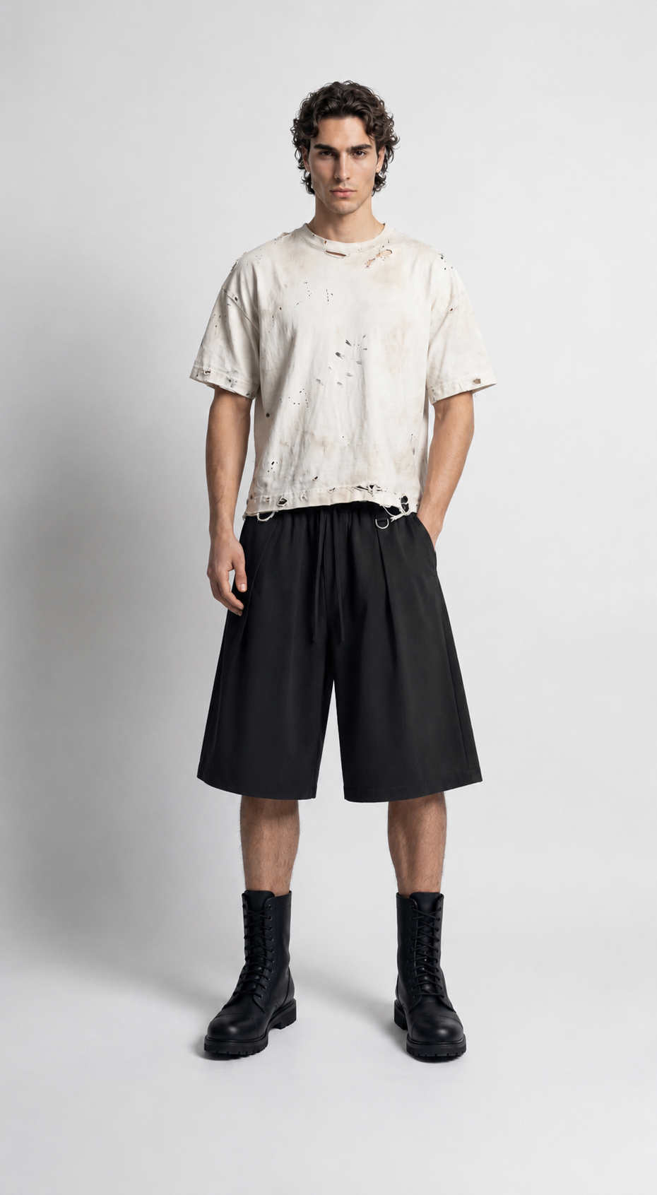 UNSEEN-Studios Tailored Flow Shorts