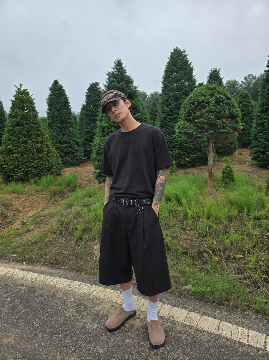 UNSEEN-Studios Tailored Flow Shorts